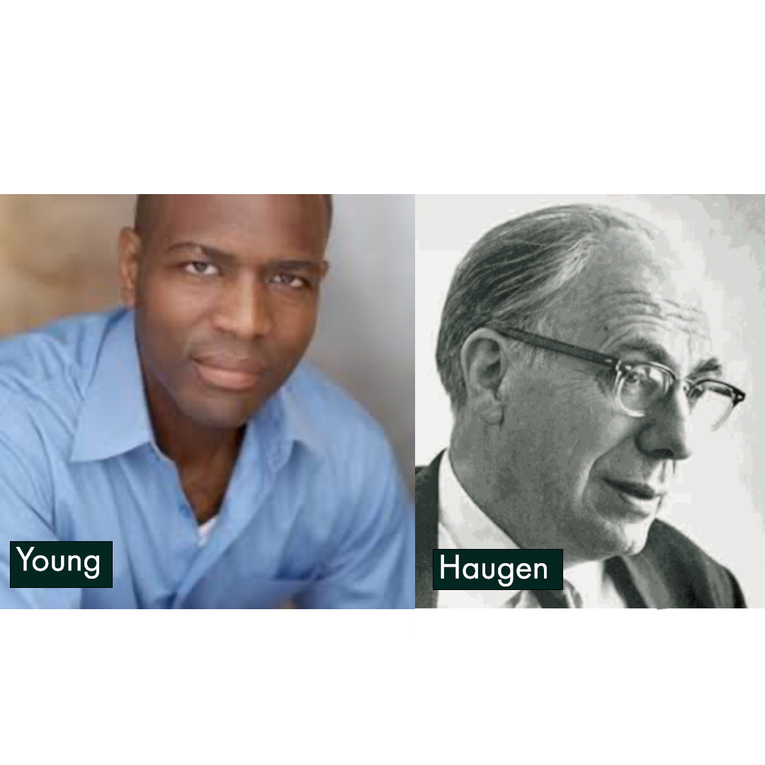 Vershawn Ashanti Yougn and Einar Haugen